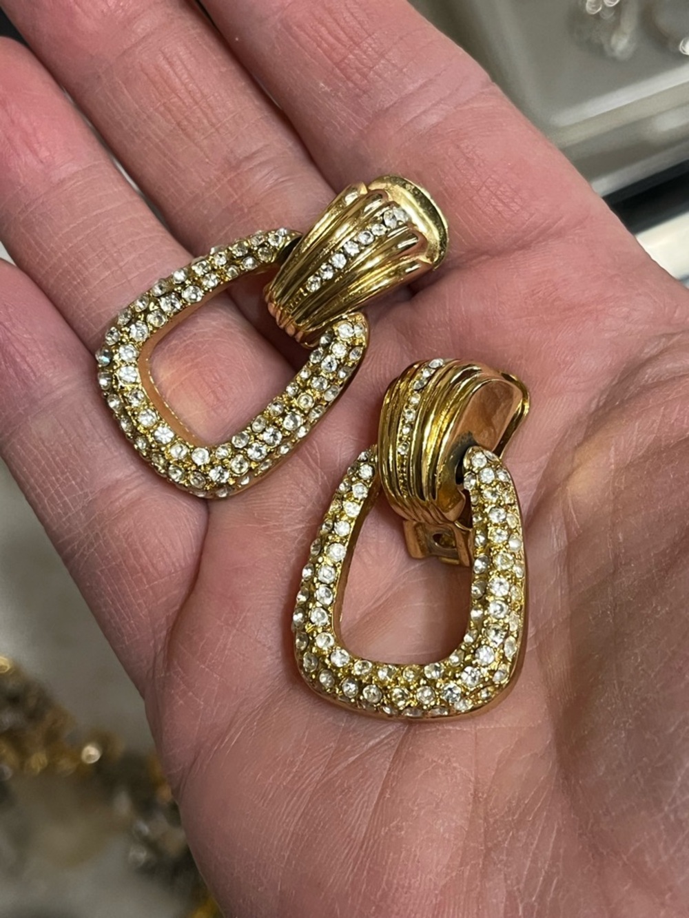 Christian Dior Vintage Clip On Earrings - Picture 11 of 14